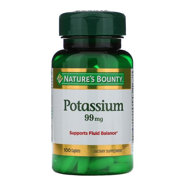 Natures Bounty Nature's Bounty, Potassium, 99 mg, 100 Caplets on Productcaster.