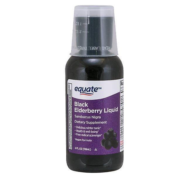 Equate, black elderberry liquid, 4 - ounces on Productcaster.