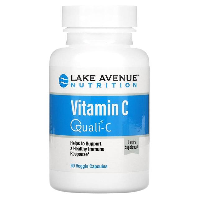 Lake Avenue Nutrition Lake Avenue Ernæring, C-vitamin, Quali-C, 1.000 mg, 60 veggie kapsler on Productcaster.