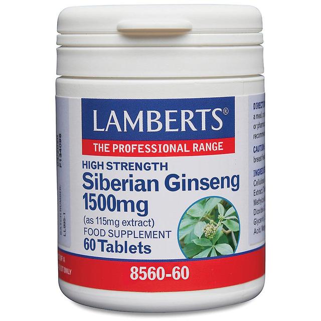 Lamberts Siberian ginseng 1500mg 60-talet on Productcaster.