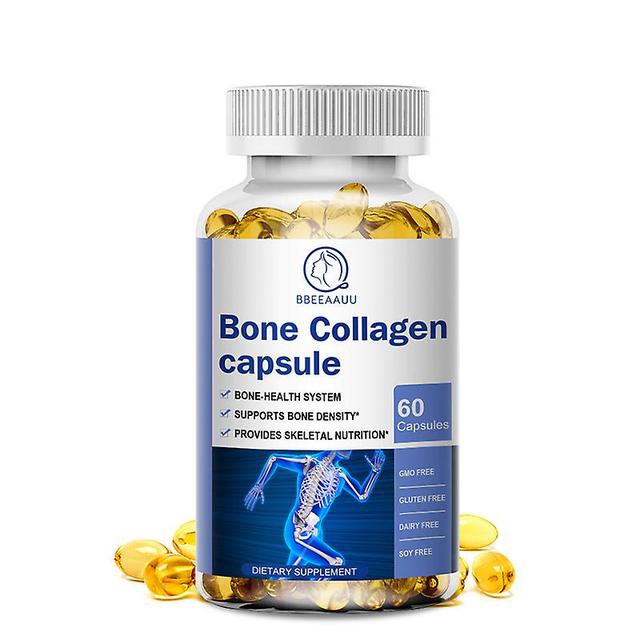 Tib Bbeeaauu Bone Collagen Capsule Support Bone And Joint Health Relieve Osteoporosis Collagen Peptide Joint Collagen Supplement 60PCS on Productcaster.