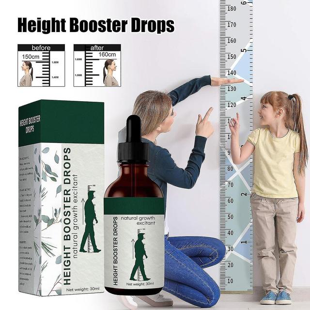 Altura Booster Drops, Aumentar o metabolismo, Extrato de planta Alto óleo para o crescimento ósseo jovem 1Pcs on Productcaster.