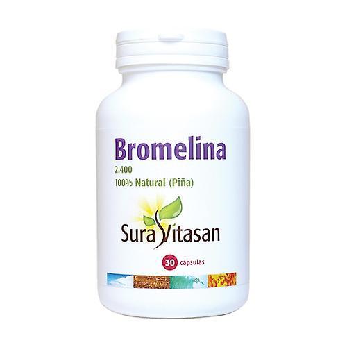 Sura Vitasan Bromelain 30 kapselia on Productcaster.