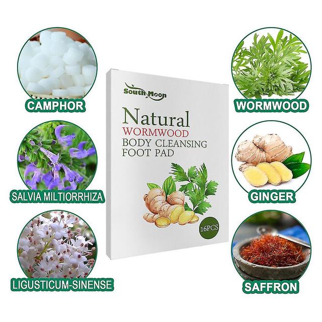 32x Beauty Health Wormwood Foot Paste Wormwood Foot Patch Hot Cleansing Detox Slimming Product Improve Sleep on Productcaster.