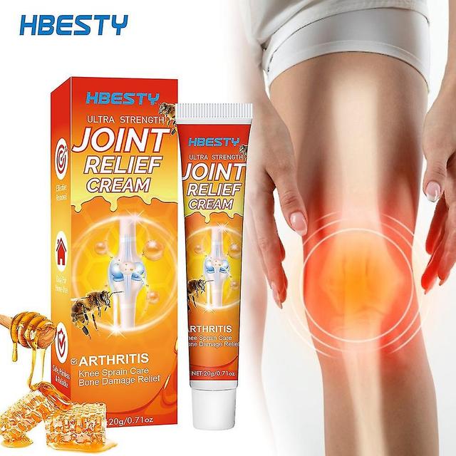 Relieve Joint Discomfort Joint Care Cream Promotes Joint Health Bee Knee Cream Fast Acting Formula E on Productcaster.