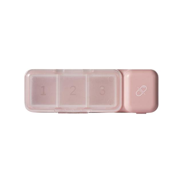 Exquisite Pill Box Dispenser For Pills, Vitamins, And Supplements - Three-color Carry Around Pp Plastic Container With Odorless And Non-toxic Mater... on Productcaster.