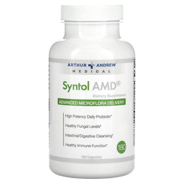 Arthur Andrew Medical, Syntol AMD, Advanced Microflora Delivery, 180 Capsules on Productcaster.