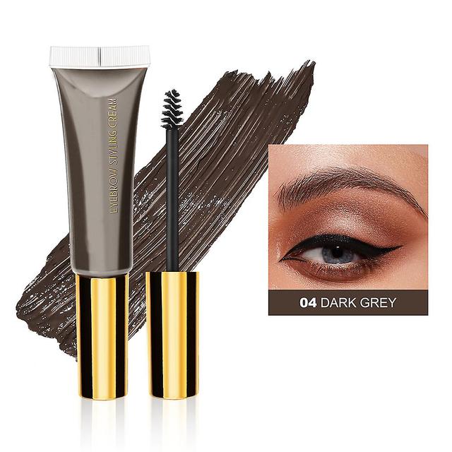 Non Smudge Eyebrow Cream Waterproof Eyebrow Dyeing Gel Long Lasting Brow Cream 04 on Productcaster.