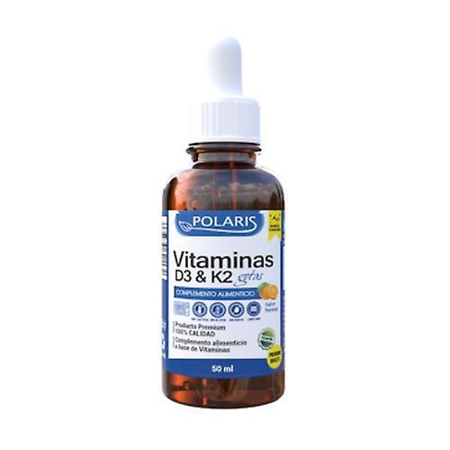 Polaris vitamin d3 and k2 drops 50 ml on Productcaster.