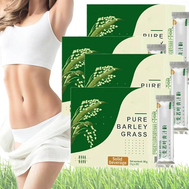 HKLXSM 4x Naveta Barley Grass Powder 100% Pure & Organic,Naveta Pure Organic Barley on Productcaster.