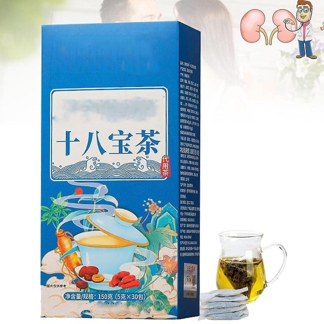 unbrand Daily Liver Nourishing Tea Men's Health Kidney Tea Bags, 18 Flavors Liver Care Tea, Nourishing Tea 18 Different Herbs, Organic Kidney Tea F... on Productcaster.