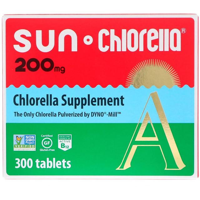 Sun-Chlorella Sun Chlorella, A, 200 mg, 300 Tabletki on Productcaster.