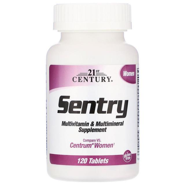 21st Century XXI secolo, Sentry Women, Multivitamin & Multimineral Supplemento, 120 Compresse on Productcaster.