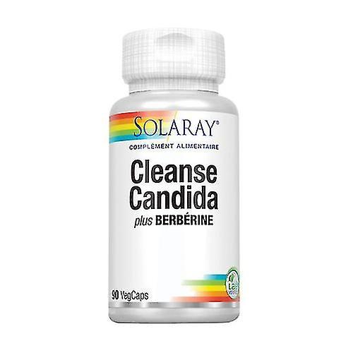 Solaray Cleanse Candida + Berberine 90 vegetable capsules on Productcaster.