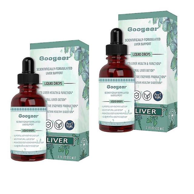 SML 1/2/3pcs Repair Drops Liver Cleanse Detox Liver Support Supplement 2pcs on Productcaster.