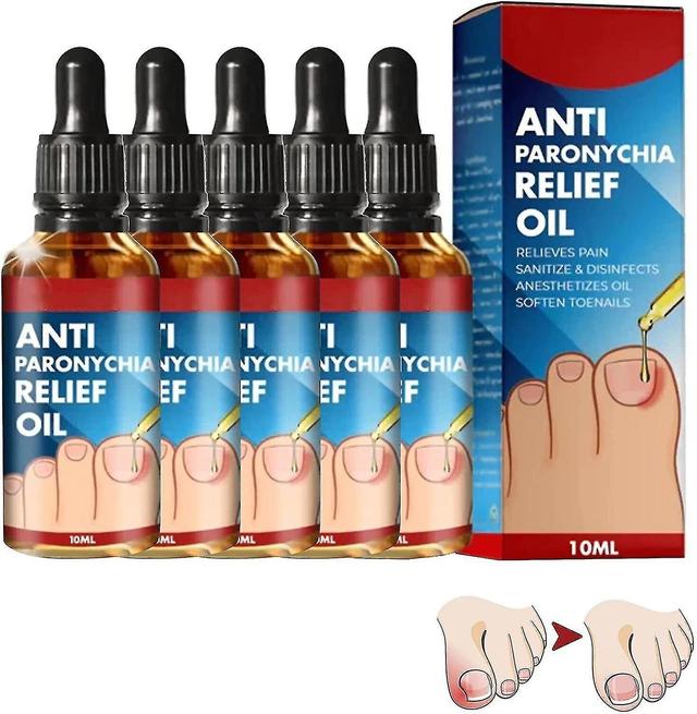 Christmas 2023 Best German Toenailplus Nailprop Anti Paronychia Relief Oil 5Pcs on Productcaster.