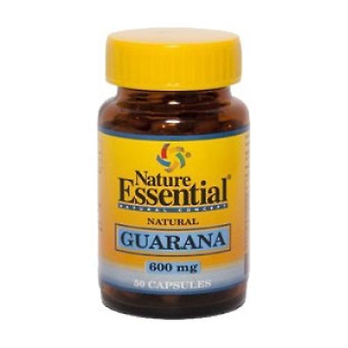 Nature Essential Guarana 50 capsules of 600mg on Productcaster.