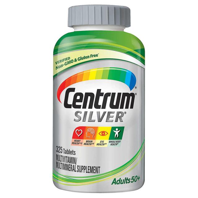 Centrum silver adults 50+ multivitamin tablets, 325 ea on Productcaster.