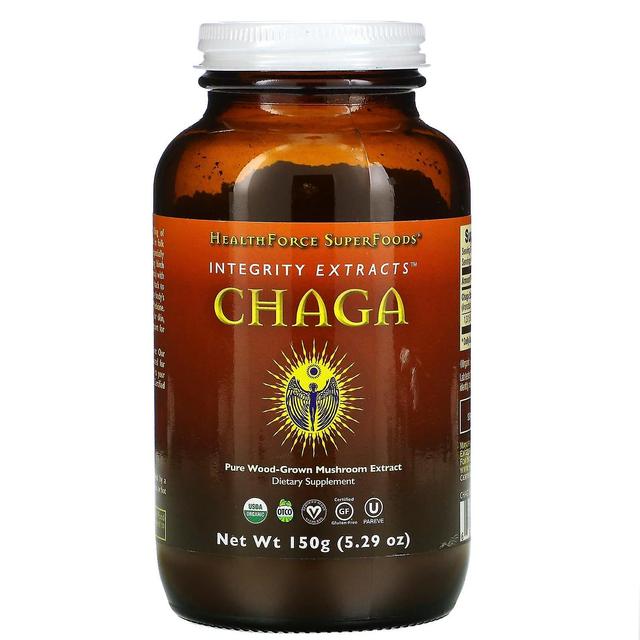 HealthForce Superfoods, Integritet extrakt, Chaga, 5.29 oz (150 g) on Productcaster.