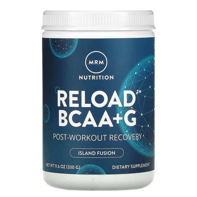 MRM Nutrition, Recarregar BCAA + G, Recuperação Pós-Treino, Island Fusion, 11,6 oz (330 g) on Productcaster.