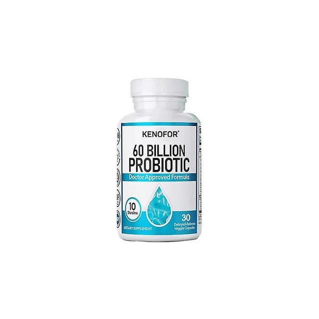 Visgaler Kenofor 60 Billion Probiotics Supports Gut Health Relieves Gas, Bloating, Constipation Supports Stomach Digestive Environment 30 count-1 b... on Productcaster.