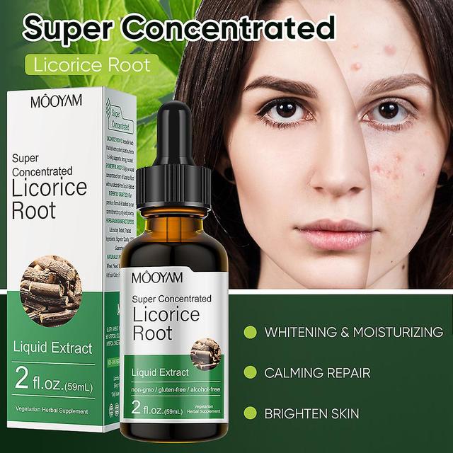 Haobuy Licorice Root Extract, Licorice Essence, Licorice Root Serum, Super Concentrated Licorice Root Moisturizing Anti-Aging Licorice Root Essence... on Productcaster.