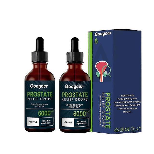 2x Gotas de prostadina para la salud de la próstata, problemas para orinar en la vejiga 30ml on Productcaster.