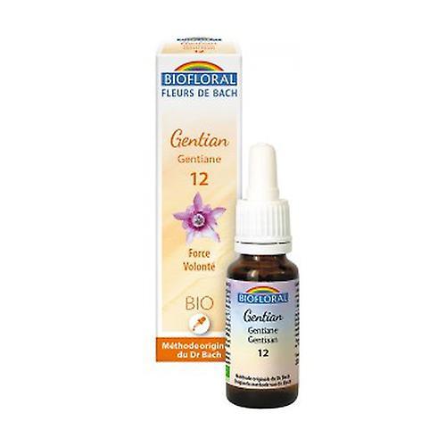 Biofloral Organic gentian 20 ml of floral elixir on Productcaster.