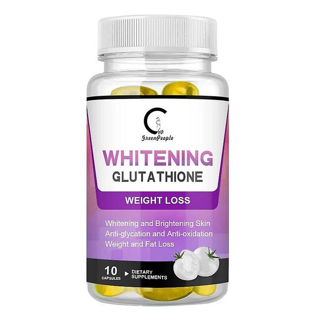 Hikig White Tomato Glutathione Brightening Capsule Dull Skin Nutrition Supplementer Skin Cell repair Capsule 10pcs on Productcaster.