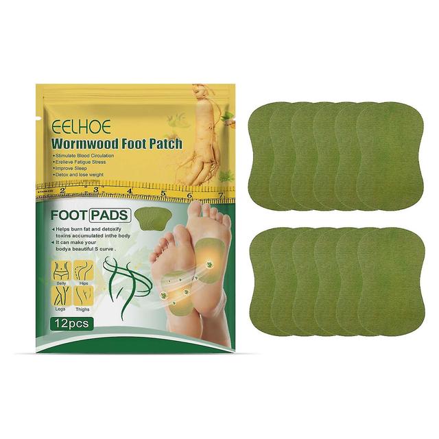 Lgigi Detox Foot Patches Natural Wormwood Body Cleansing Foot Pads Winter Keep Joint Warm Foot Health Care on Productcaster.