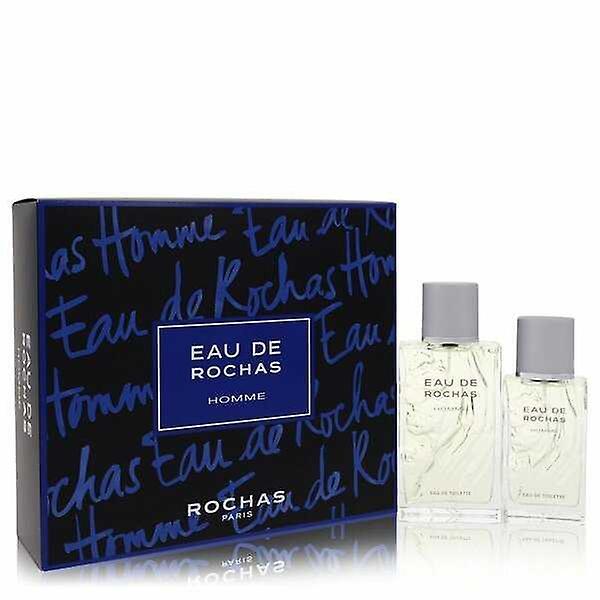 Eau De Rochas gavesæt - 3,4 oz Eau de Toilette Spray + 1,7 oz Eau de Toilette Spray - til mænd on Productcaster.