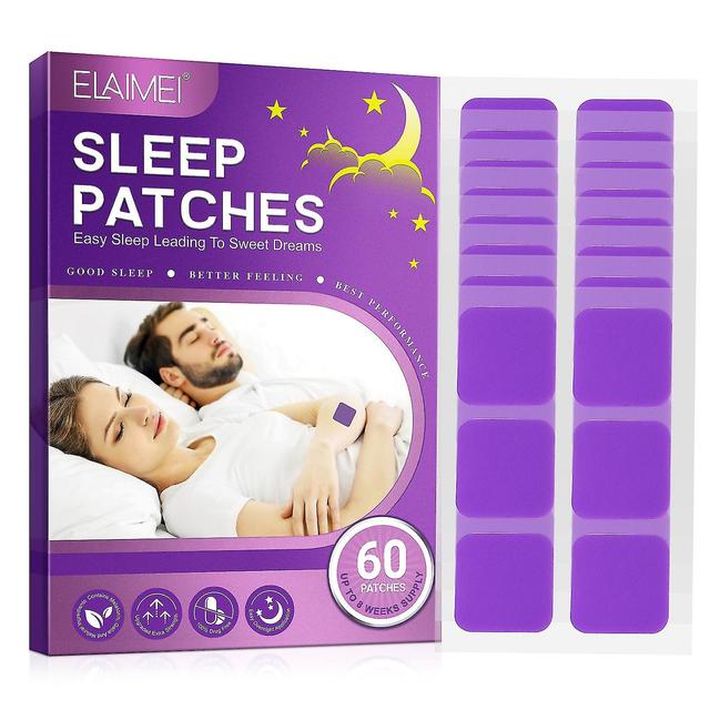 Deep Sleeping Sleep Patches Natural Herbal Sleep Aid Stickers, Body Care Acupuncture Aa 60pcs on Productcaster.