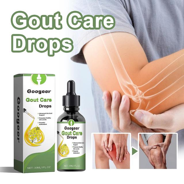 Haobuy Gout Care Drops, Gout-Gone InflammaGo and Detox Drops, Joint Support Supplement Joint Health Herbal Blend Liquid Drops For Knee Joints Lumba... on Productcaster.