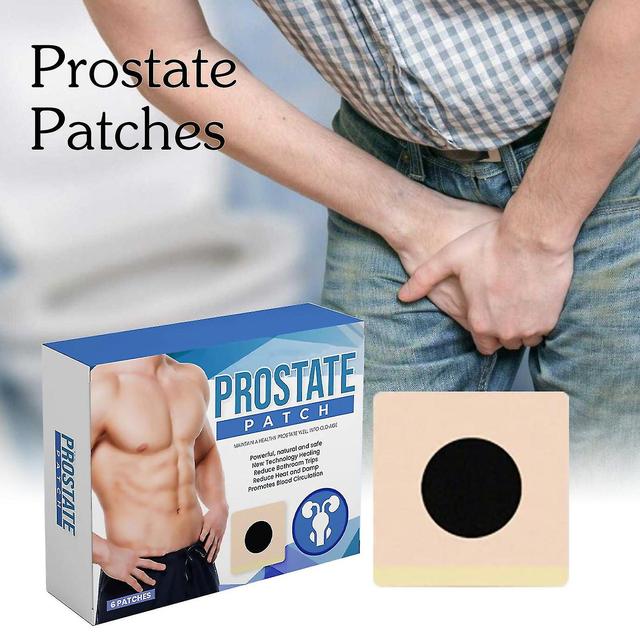 Herbal Prostate Patch, 6pcs Prostate Care Patch, Prostate Belly Button Patch, Breathable Discomfort on Productcaster.