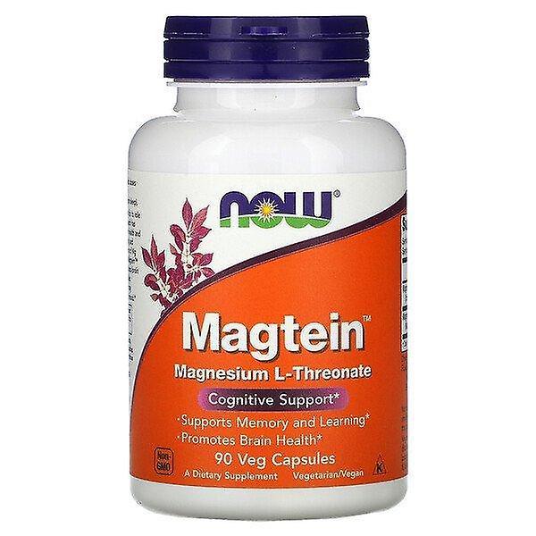 Now Foods, Magtein, Magnesium L-Threonate, 90 Veg Capsules on Productcaster.