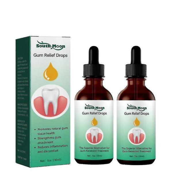 Guoguo 1-3pcs Gum Regrowth Drops, Natural Gum Restore Liquid Mouthwash 2pcs on Productcaster.