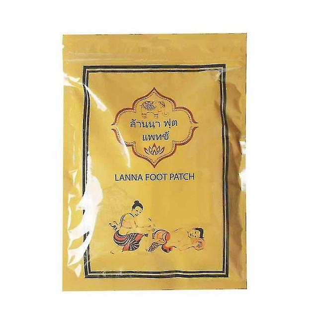 10pcs/bag Detox Foot Patch Thailand Detoxify Toxins Adhesive Keep Organic Natural Herbal Patches Foot Cleansing Pads Health Care on Productcaster.