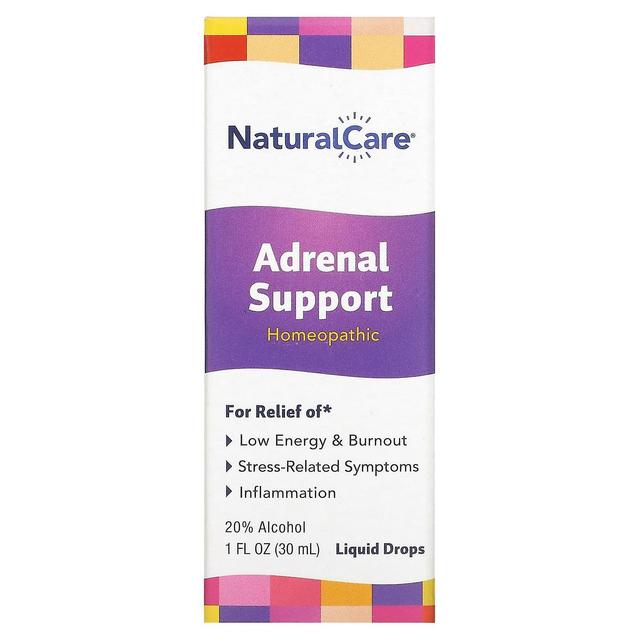 NatraBio, Adrenal Support Liquid Drops, 1 fl oz (30 ml) on Productcaster.