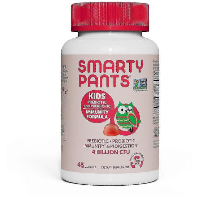 Smartypants børn prebiotiske og probiotiske immunitet formel, jordbær creme, 45 ea on Productcaster.