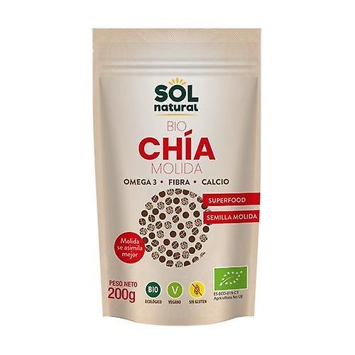 Sol Natural Organic ground chia seeds 200 g on Productcaster.