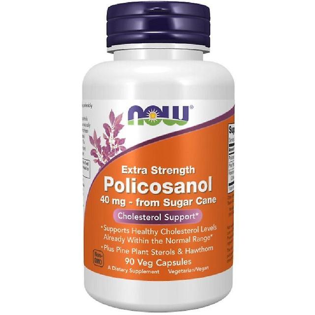 NOW Foods Policosanol 40mg Extra Strength kapselit 90 on Productcaster.