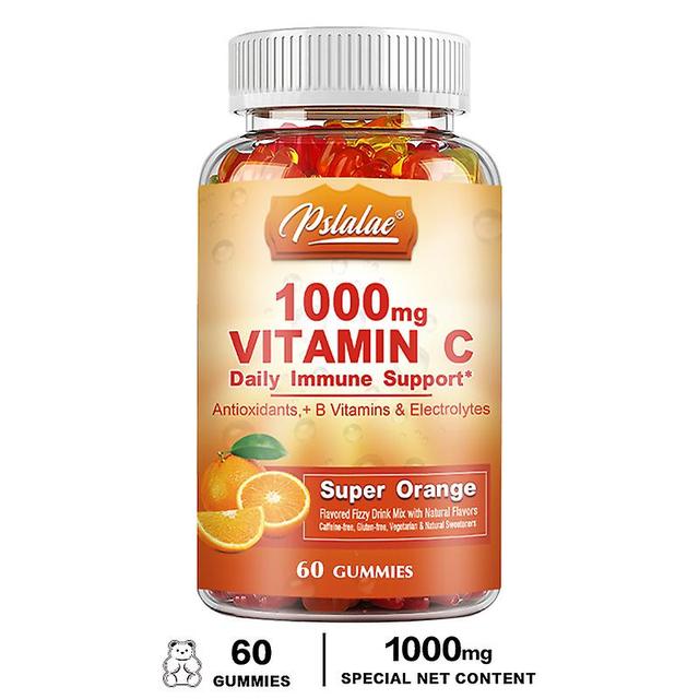 Vorallme Vitamin C 1000 Mg Gummies - Multivitamin With Electrolytes, Immune Support For Skin Orange Flavor - Non-gmo - 60 Gummies on Productcaster.