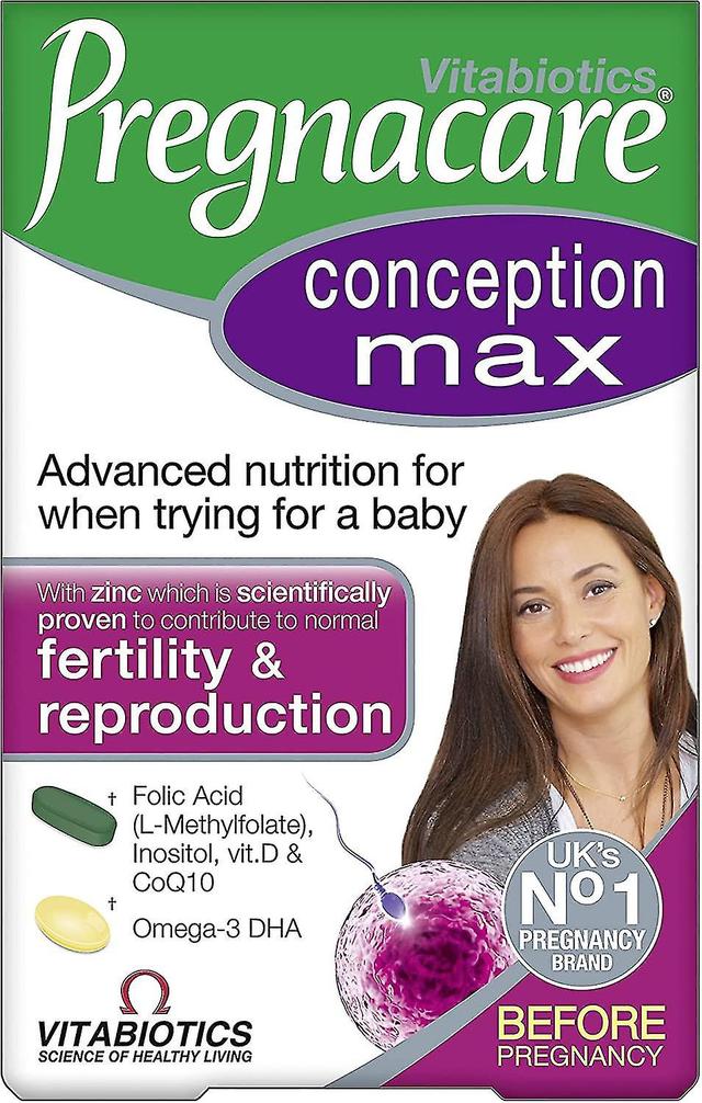 Otwoo Vitabiotics, Pregnacare Conception Max, 84 Tablets/capsules on Productcaster.