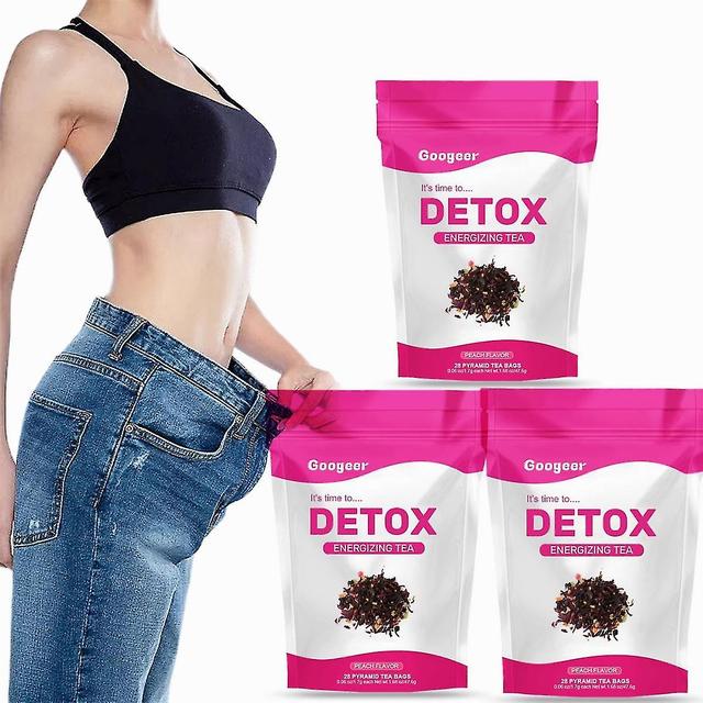 Qian 28-84pcs Detox Tea - All-natural, Supports Healthy Weight, Helps Reduce Bloating on Productcaster.