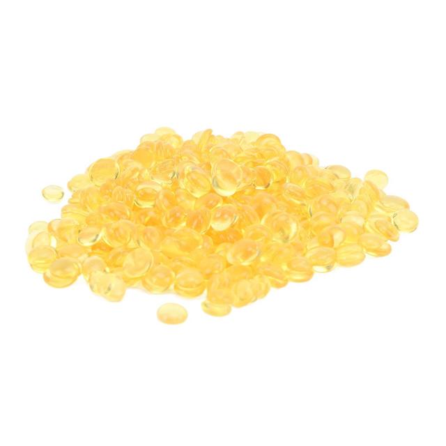 Keratin Pellets Glue Tips Rebond Granules Beads for Hair Nail Extension Yellowish Transparent 500g on Productcaster.