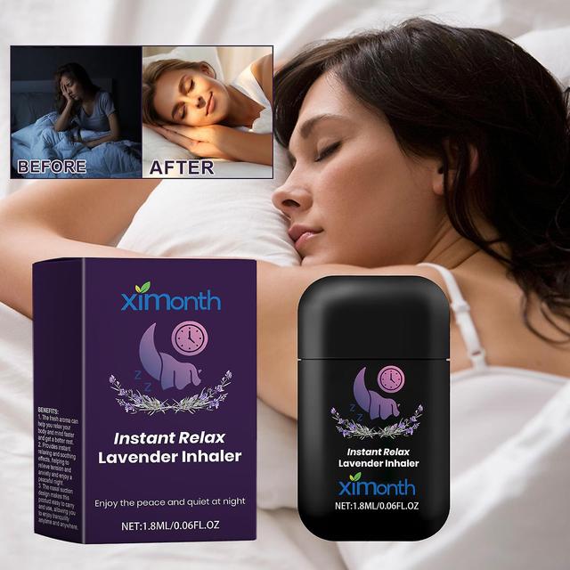 Ofocase Inhalador de lavanda para dormir al instante, aspirador nasal para relajar el sueño, para dormir mejor 1.8ML-1PC on Productcaster.