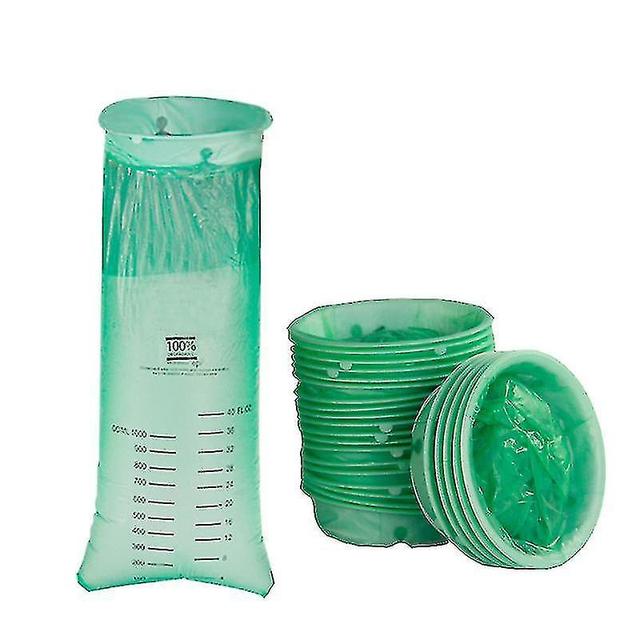 50pcs Disposable Motion Sickness And Vomiting Bag N Green on Productcaster.