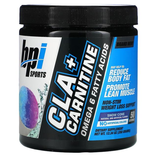 BPI Sports, CLA + Carnitine, Snow Cone, 12.34 oz (350 g) on Productcaster.