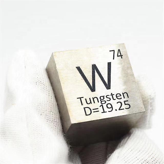 Born Pretty Tib Element Cube Periodic Density Cubes 25.4mm Inch Collection Carbon Iron Titanium Molybdenum Magnesium Chromium Tungsten Copper W cube on Productcaster.