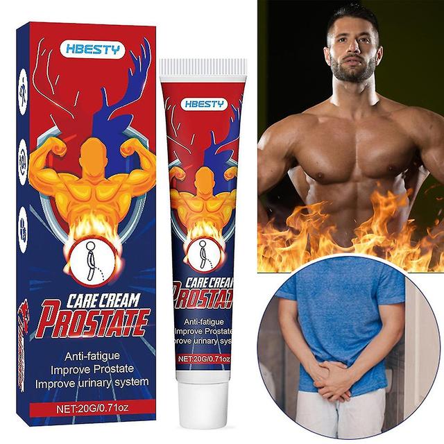 Natural Men Prostate Cream Fast Acting Herbal Effective Prostate Ointment For Men Soothing Body Health 1/2pcs 20g 1Pc on Productcaster.